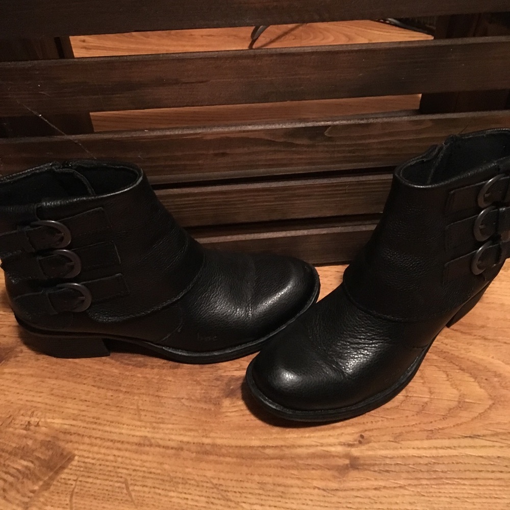 BOC born concepts black leather boots